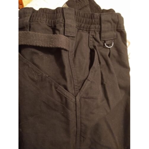 5.11 TACLITE Pro Tactical Black Cargo Pants Men's 36" x 32" Pockets Adjustable - Picture 8 of 10